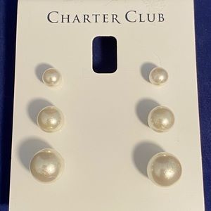CHARTER CLUB Pearl Earrings